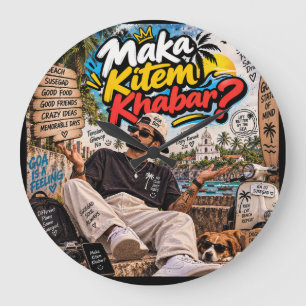 Relógio Grande Maka Kitem Khabar? — Alma Susegad Sempre
