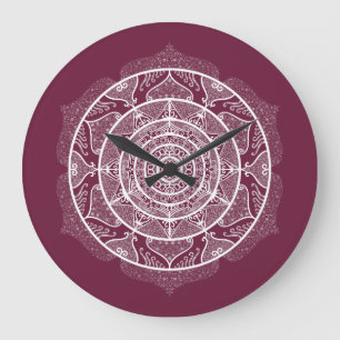Relógio Grande Mandala do Mulberry