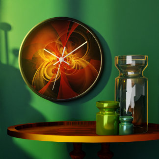 Relógio Grande Manhã, Abstrato Magia Arredondada
