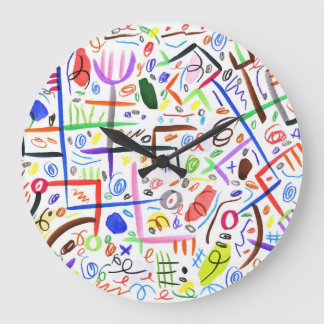 Relógio Grande Manhã Sunshine