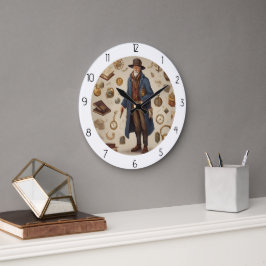 RELÓGIO GRANDE MÁQUINA DO TEMPO