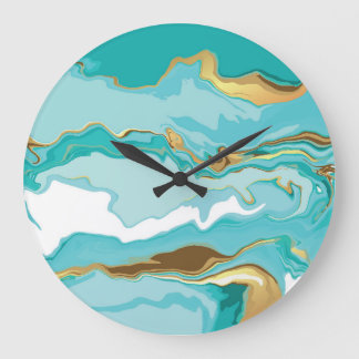 Relógio Grande Mármaco, ouro: fundo de abstrato.