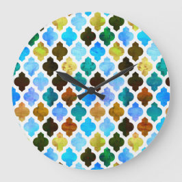 Relógio Grande Marraquexe Verde marroquino