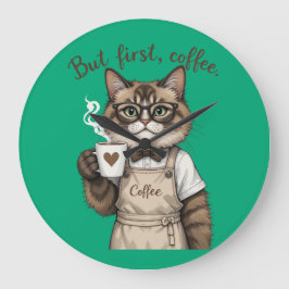 Relógio Grande Mas Primeiro, Gato Café