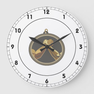 Relógio Grande Medalha da luta de braço