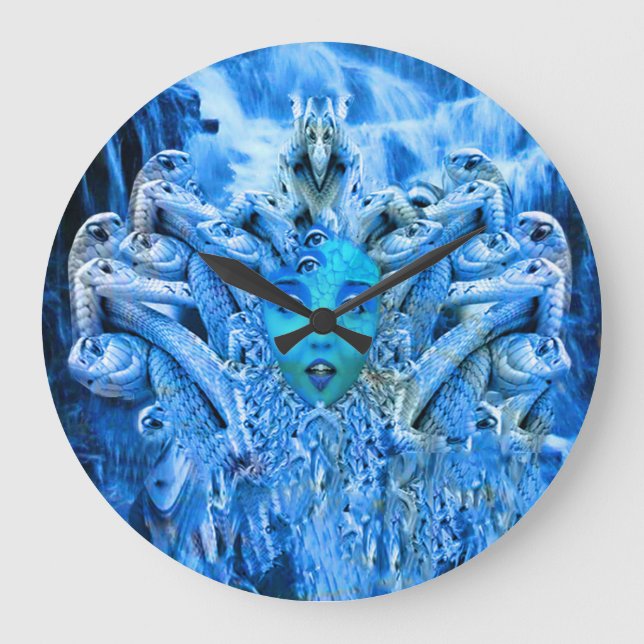 Relógio Grande Medusa Metamorfose (Frente)