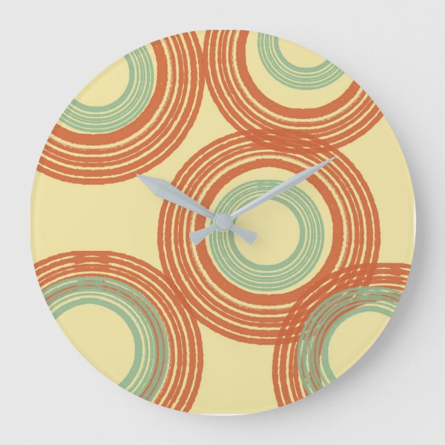 Relógio Grande Meio século Modern (Frente)