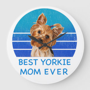 Relógio Grande Melhor mãe de Yorkshire.