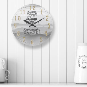 Relógio Grande Melhores Memórias Feitas Personalizadas Para A Ca