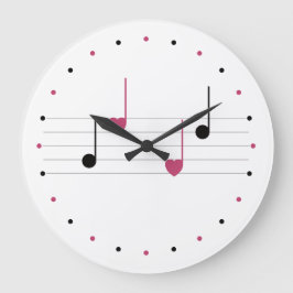 Relógio Grande Melody of Love (Linear)