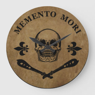 Relógio Grande memento mori, frase latina