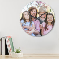 Memórias da Família Foto Personalizada dos Avós