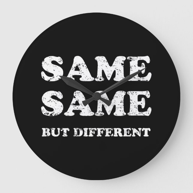 RELÓGIO GRANDE MESMO, MAS DIFERENTE (Frente)