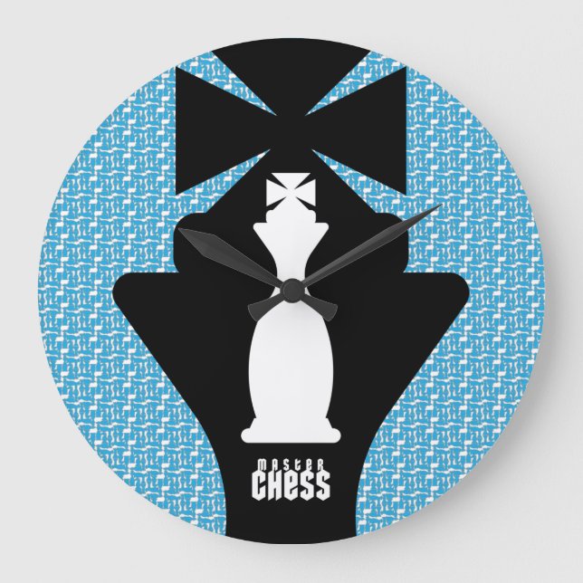 RELÓGIO GRANDE MESTRE CHESS ORIGINAL POR MASANSER (Frente)