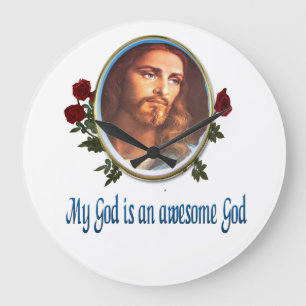 Relógio Grande Meu Deus é um Deus incrível