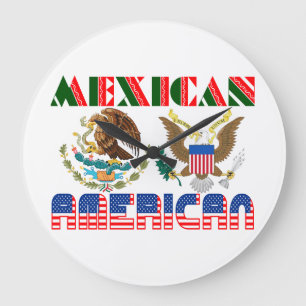 Relógio Grande Mexican American Eagles