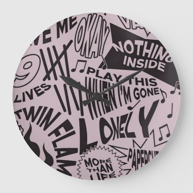 Relógio Grande MGK Poster (Frente)