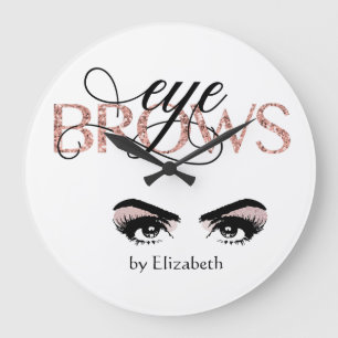 Relógio Grande Microblading de Sobrancelha Tintura Depilação com 