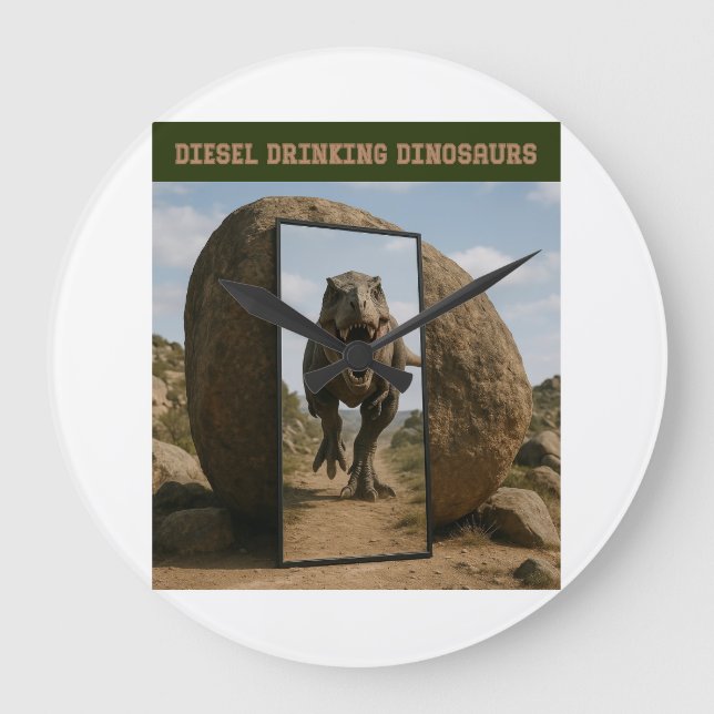 Relógio Grande Mirror’s Last Stand (Frente)