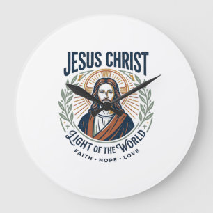 Relógio Grande Moda Modesta Jesus Valores Femininos Camiseta Insp