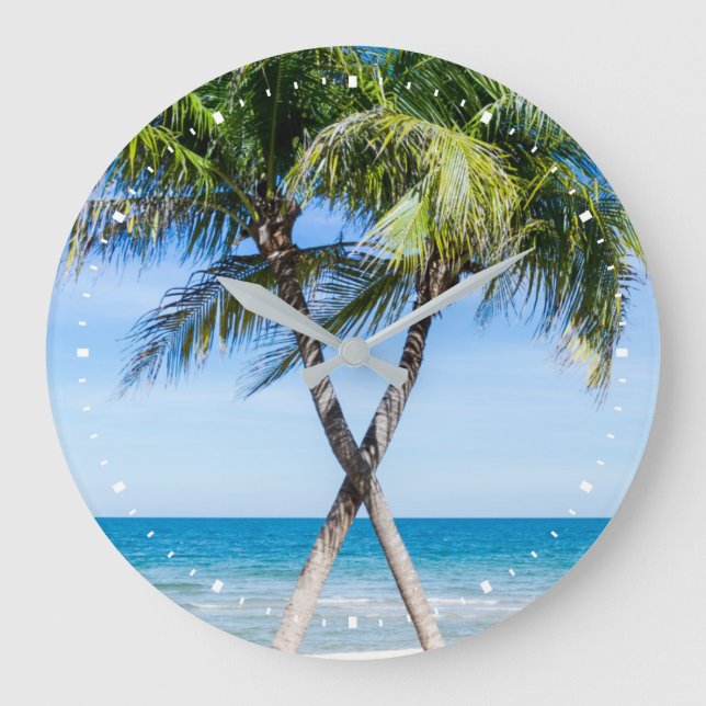 Relógio Grande Modelo de Foto Personalizada DIY (Frente)