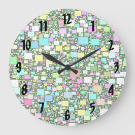 Relógio Grande Modelo de Fundo da Mini Caixa de Pastel