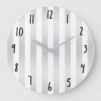Modern Chic Stripes Grey Satin Chic Decorative