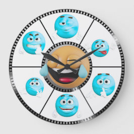 Relógio Grande Modern Funny Wall Clock