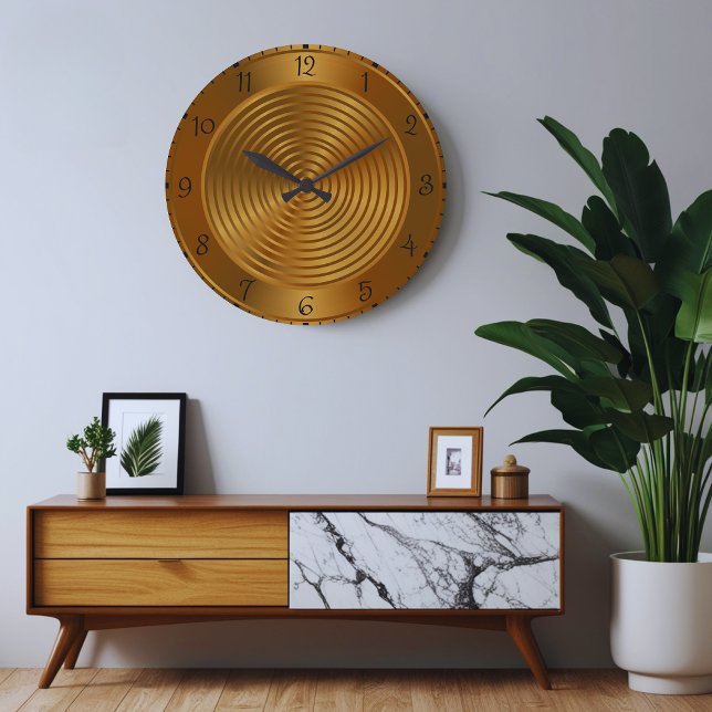 Relógio Grande Modern Luxe Décor - Eterno Wall Art & Clocks (Criador carregado)