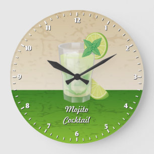 Relógio Grande Mojito