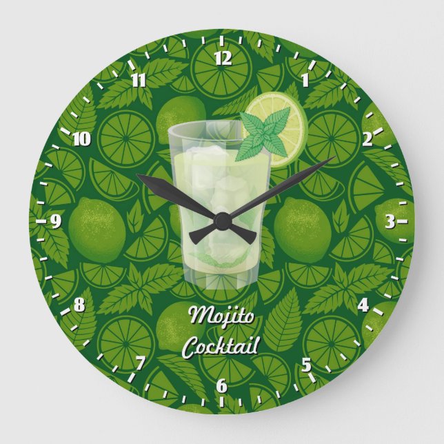 Relógio Grande Mojito (Frente)