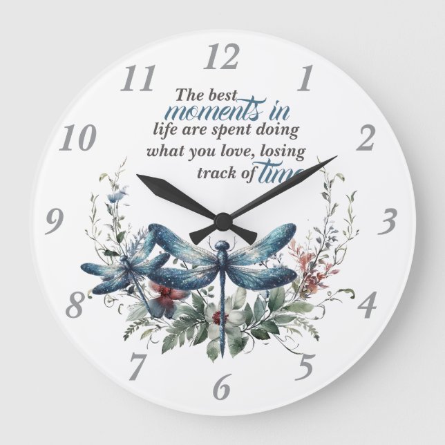 Relógio Grande Momentos no tempo (Frente)