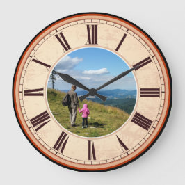 RELÓGIO GRANDE MOMENTOS PERSONALIZADOS DE MODA FOTOGRAFIA