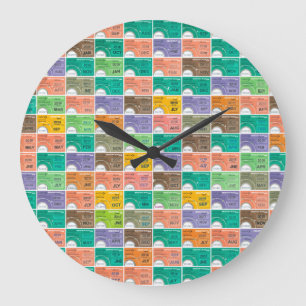 Relógio Grande Montagem de bilhetes de comboio