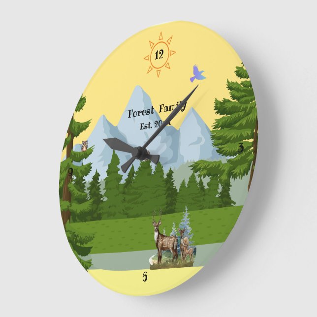 Relógio Grande Montanha (Ângulo)