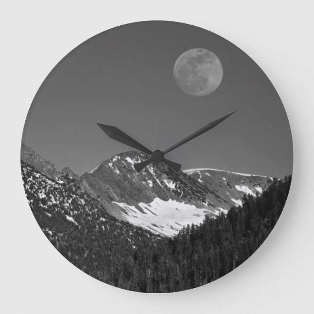 Relógio Grande Moonrise, Sierra-Nevada, Glacier Point Vista (Frente)