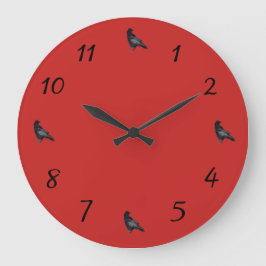 Relógio Grande Moscas de Tempo de Coragem