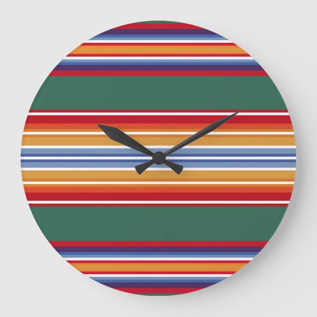 Relógio Grande motifs têxteis tradicionais indígenas da américa (Frente)