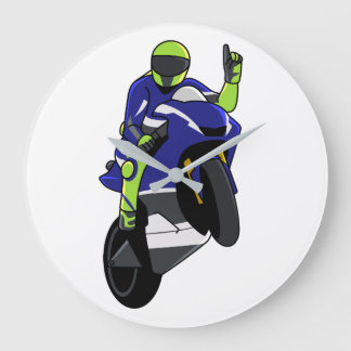 Relógio Grande MotoGP Old Yamaha simple style