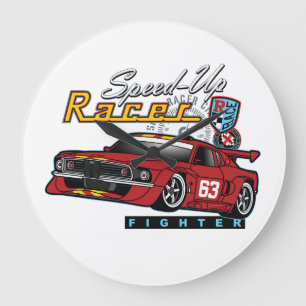 Relógio Grande Motor 12