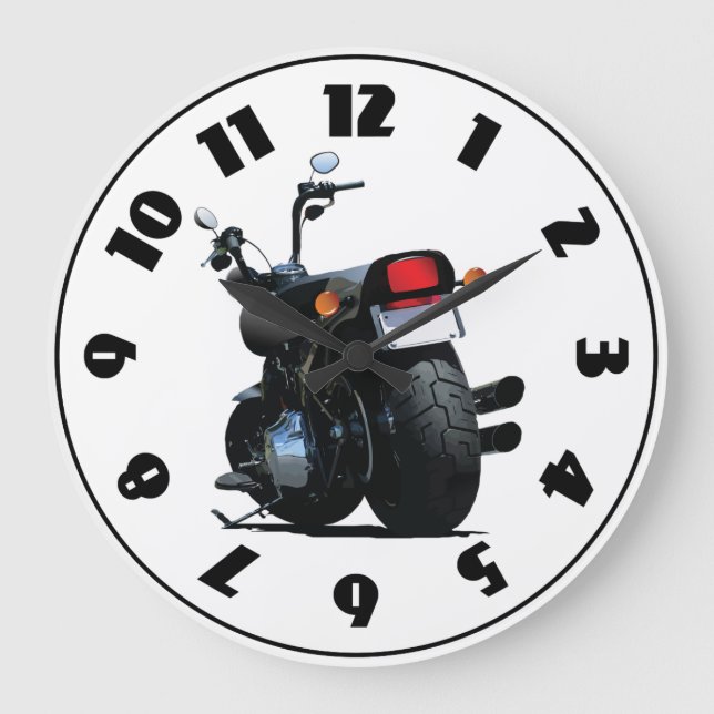 Relógio Grande Motorcycle Clock (Frente)