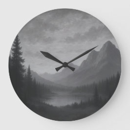 Relógio Grande Mountain Escape Clock