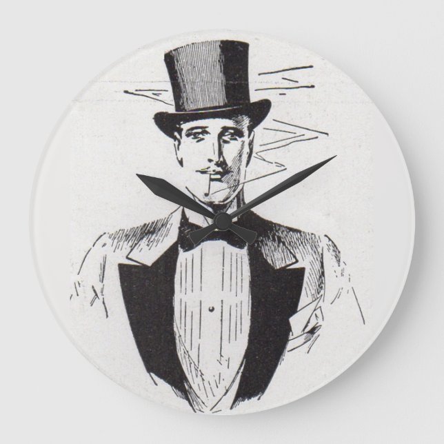 Relógio Grande Mr. Classy, sharp dressed man (Frente)