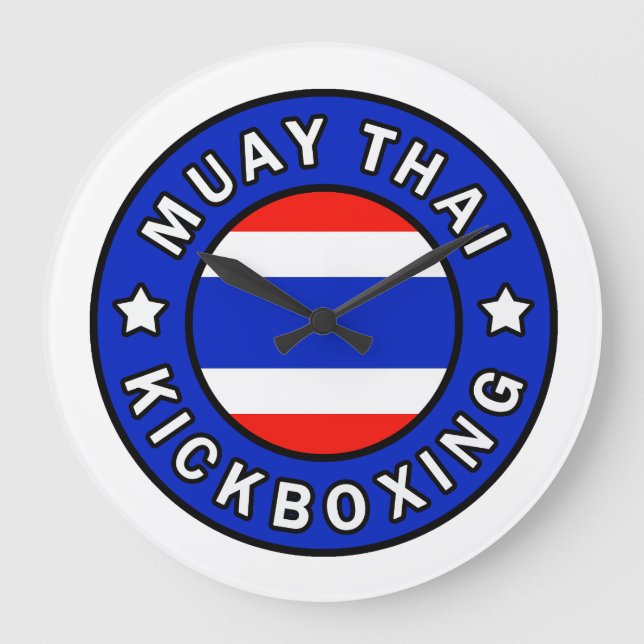 Relógio Grande Muay Thai (Frente)