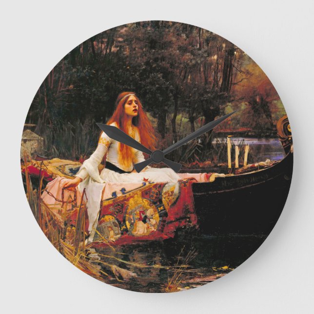 Relógio Grande Mulher-d'água de Shalott (Frente)