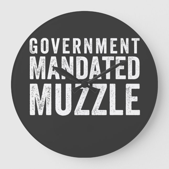 Relógio Grande Muzzle Mandado pelo governo (Frente)