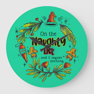 Relógio Grande Na Lista Dos Malditos E Não Lamento Nada