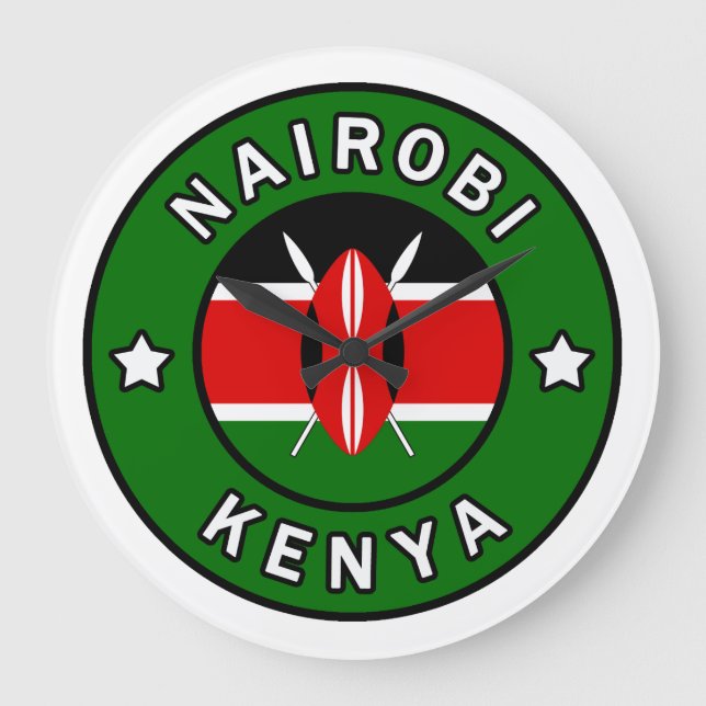 Relógio Grande Nairobi Kenya (Frente)