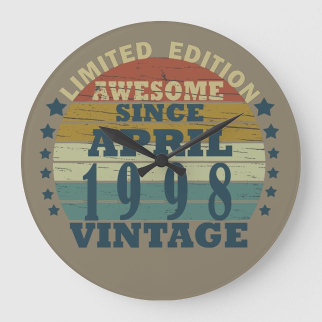 Relógio Grande Nascer de abril de 1998 (Frente)