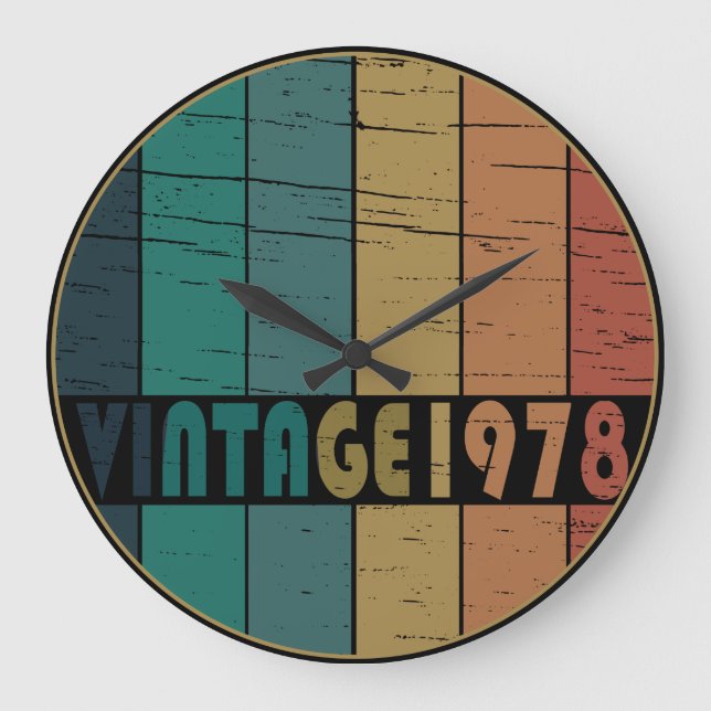 Relógio Grande Nascer de aniversário de 1978 (Frente)